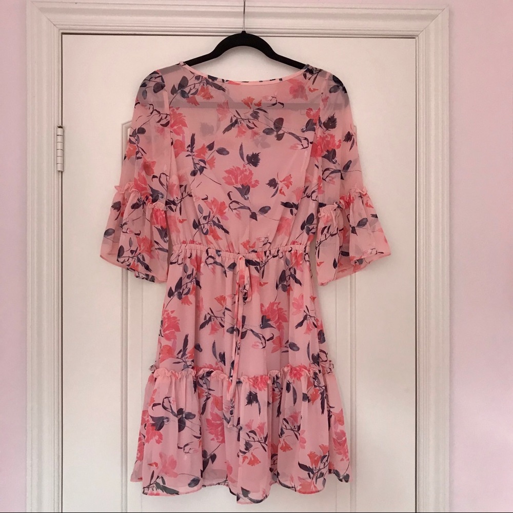 Fun and flirty, pink, Midi dress.